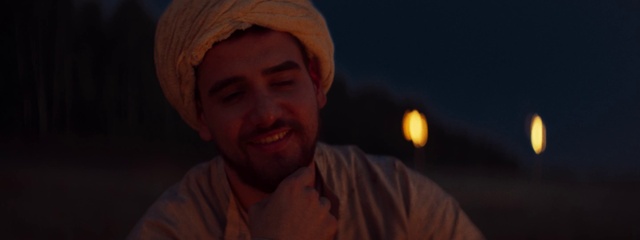 Video Reference: Forehead, Nose, Cheek, Eyebrow, Shirt, Eye, Mouth, Sky, Beard, Flash photography