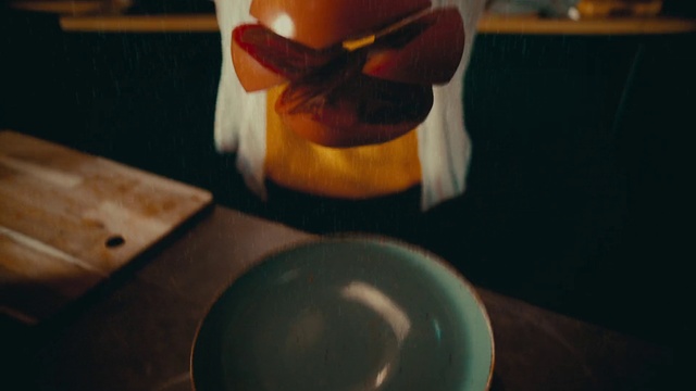 Video Reference: Dishware, Wood, Serveware, Tableware, Plate, Table, Porcelain, Platter, Art, Room