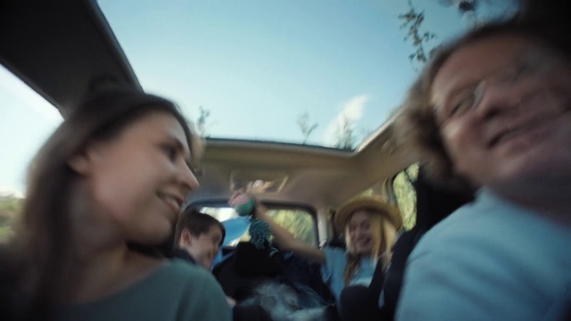 Video Reference: Hair, Face, Skin, Head, Sky, Smile, Mouth, Window, Gesture, Happy