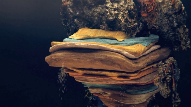 Video Reference: Cloud, Wood, Body of water, Sky, Bedrock, Formation, Tree, Landscape, Natural landscape, Underwater