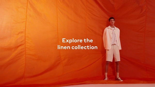Video Reference: Product, Natural environment, Orange, Textile, Sleeve, Font, T-shirt, Magenta, Fashion design, Peach