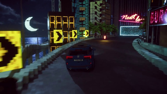 Video Reference: Automotive tail & brake light, Automotive lighting, Vehicle, Light, Building, Mode of transport, Automotive design, Car, Asphalt, Window