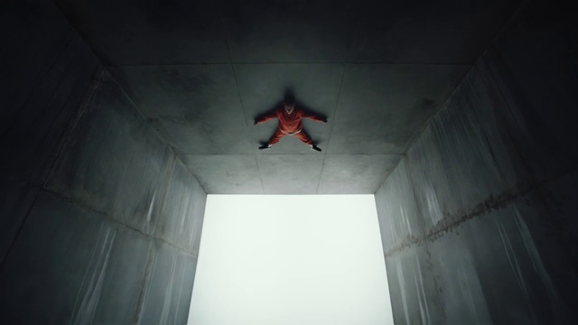Video Reference: Grey, Floor, Flooring, Tints and shades, Art, Sky, Recreation, Fun, Plaster, Symmetry