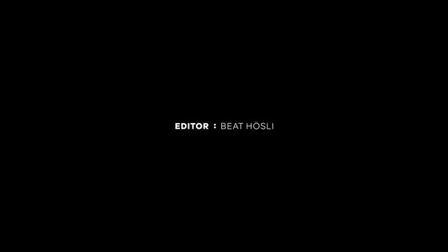 Video Reference: black screen, credit text, editor, title card, minimal, typography, end credits