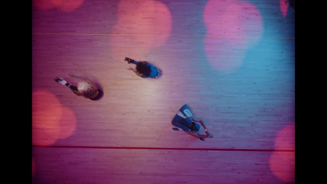 Video Reference: Purple, Sky, Wood, Violet, Pink, Rectangle, Magenta, Tints and shades, Paint, Art