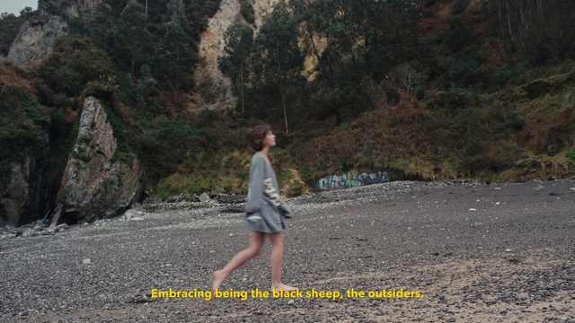 Video Reference: People in nature, Dress, Coastal and oceanic landforms, Grass, Tree, Wood, Leisure, Landscape, Road, Sand