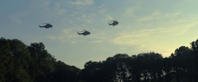 Video Reference: Cloud, Sky, Military helicopter, Aircraft, Tree, Helicopter rotor, Rotorcraft, Helicopter, Vehicle, Aviation