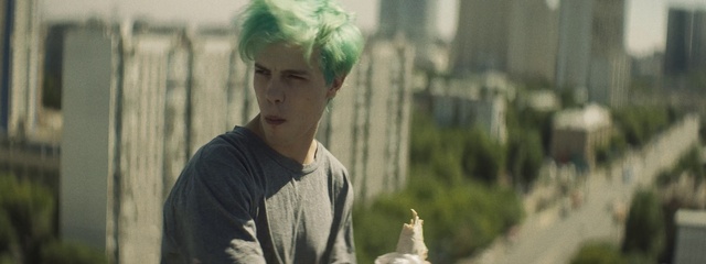 Video Reference: Plant, Grass, Street fashion, T-shirt, Eyewear, Happy, Felidae, Tree, Sitting, Bangs