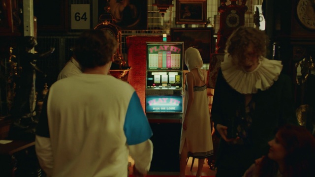 Video Reference: Fun, Event, Machine, Recreation, Chair, Room, Games, Indoor games and sports, Fashion design, Slot machine