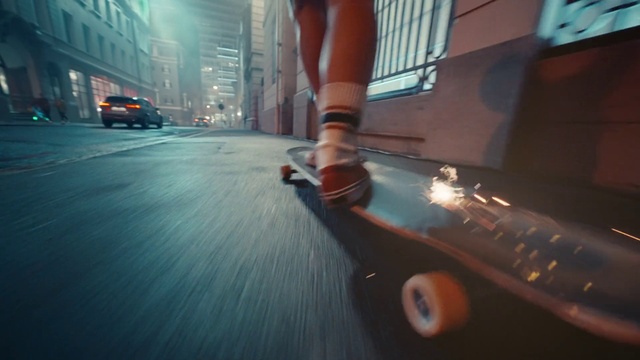 Video Reference: Human body, Mode of transport, Asphalt, Automotive lighting, Sports equipment, Wood, Thigh, Car, Rolling, Road surface