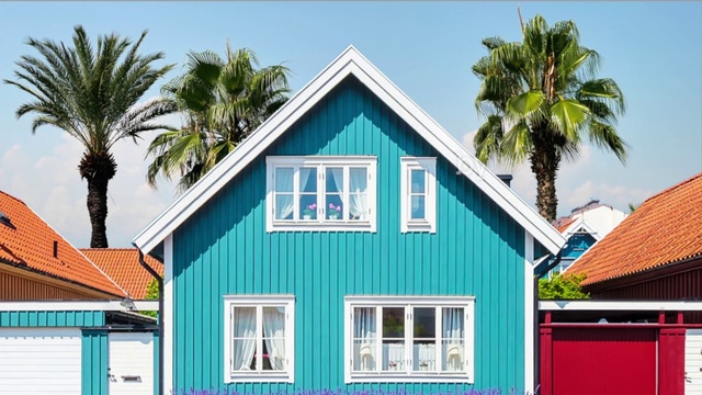 Video Reference: Sky, Property, Daytime, Window, Plant, Azure, Building, Nature, Tree, Wood