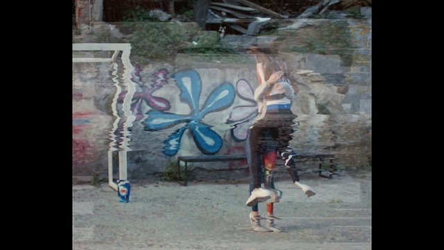 Video Reference: Art, Paint, Tints and shades, Leisure, Graffiti, Tree, Electric blue, Visual arts, Artist, Glass