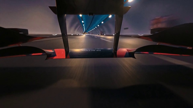 Video Reference: Automotive design, Automotive lighting, Gas, Tints and shades, Hood, Automotive exterior, Space, Event, Room, Darkness