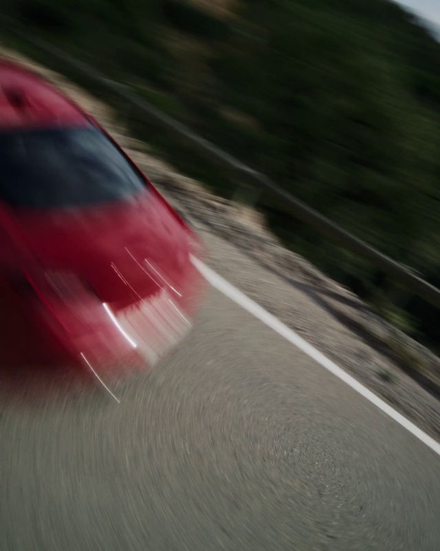 Video Reference: Vehicle, Car, Hood, Automotive lighting, Automotive tire, Road surface, Automotive mirror, Asphalt, Motor vehicle, Windscreen wiper