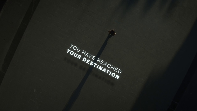 Video Reference: Sleeve, Font, Rectangle, Electric blue, Logo, Graphics, Brand, Darkness, Audio equipment, Shadow