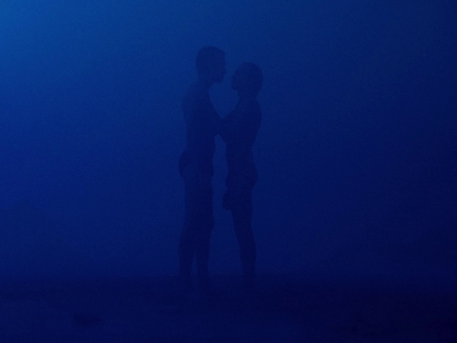 Video Reference: Blue, Gesture, Sky, People in nature, Underwater, Water, Fog, Electric blue, Haze, Mist
