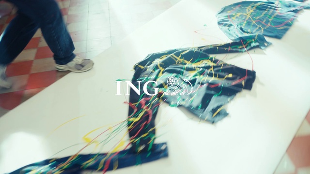 Video Reference: Sleeve, Art, Font, T-shirt, Pattern, Circuit component, Electric blue, Visual arts, Flooring, Electrical wiring