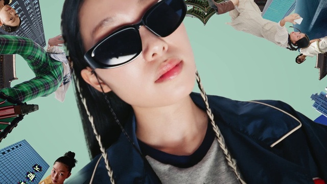 Video Reference: Glasses, Lip, Vision care, Hairstyle, Goggles, White, Sunglasses, Eyelash, Eye glass accessory, Eyewear