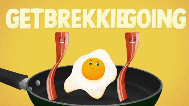 Video Reference: Tableware, Font, Art, Serveware, Spoon, Illustration, Kitchen utensil, Comfort food, Advertising, Bowling pin