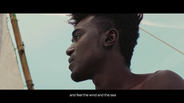 Video Reference: Nose, Head, Eyelash, Flash photography, Jaw, Neck, Ear, Chest, Happy, Barechested