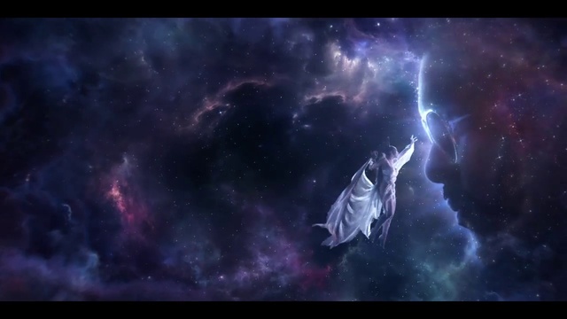 Video Reference: Atmosphere, Atmospheric phenomenon, Astronomical object, Flash photography, Art, Electric blue, Space, Cloud, Midnight, Science