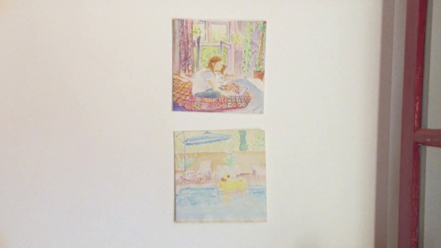 Video Reference: Paint, Rectangle, Art, Creative arts, Painting, Pattern, Font, Drawing, Paper, Visual arts