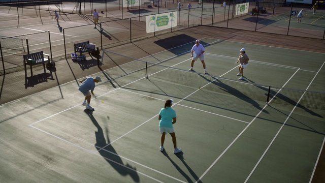 Video Reference: Sports equipment, Field house, Racketlon, Player, Ball game, Racquet sport, Shorts, Tennis player, Tennis Equipment, Sports