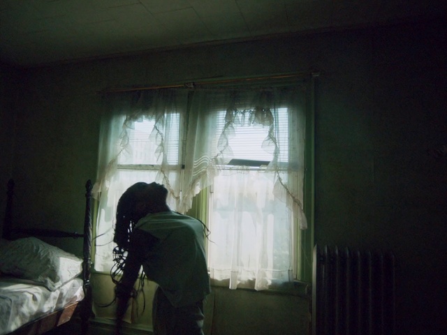 Video Reference: Window, Wood, Curtain, Shade, Comfort, House, Hardwood, Tints and shades, Bed, Ceiling