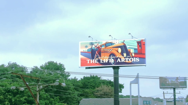 Video Reference: Sky, Cloud, Aircraft, Motor vehicle, Helicopter, Helicopter rotor, Tree, Billboard, Rotorcraft, Window