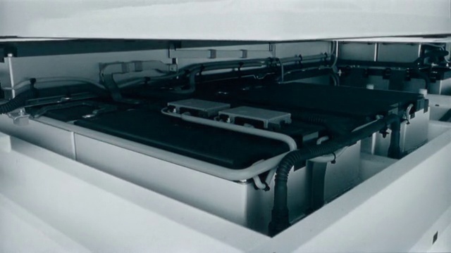 Video Reference: Water, Rectangle, Shade, Gas, Automotive exterior, Office equipment, Outdoor furniture, Table, Swimming pool, Metal