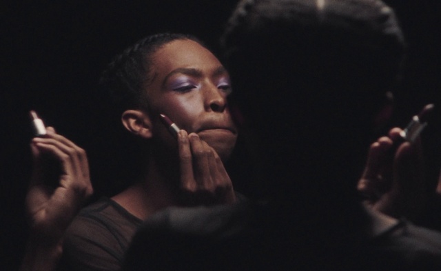 Video Reference: Cheek, Eyebrow, Flash photography, Eyelash, Gesture, Finger, Fun, Midnight, Event, Darkness