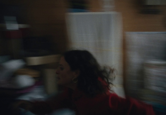 Video Reference: Fun, Event, Darkness, Room, Wood, Night, Magenta, Reflection, Facial hair, Sitting