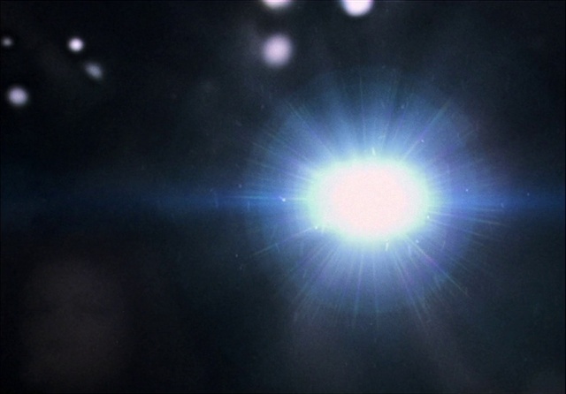 Video Reference: Atmosphere, Sky, Astronomical object, Star, Lens flare, Electric blue, Midnight, Cloud, Tree, Space