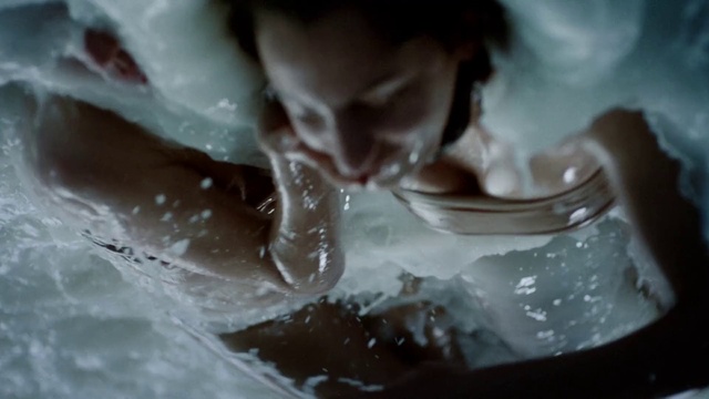 Video Reference: Water, Liquid, Mouth, Flash photography, Jaw, Fluid, Gesture, Cloud, Chest, Nail