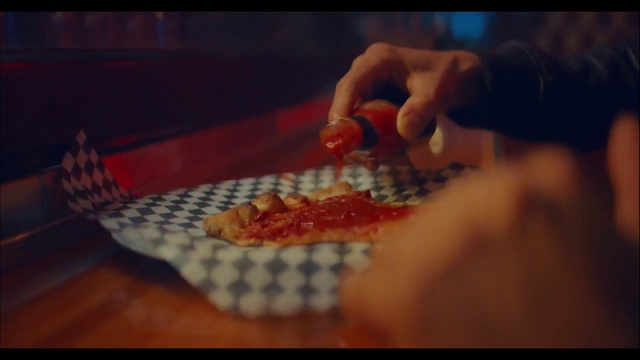 Video Reference: Food, Orange, Gesture, Finger, Recipe, Ingredient, Thumb, Fast food, Nail, Cuisine