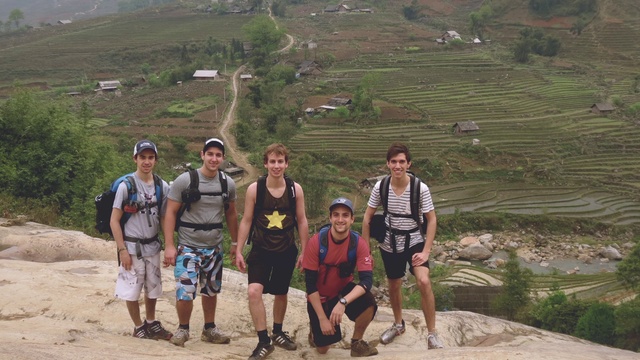 Video Reference: Shorts, Smile, Plant, Plant community, Ecoregion, Mountain, Human, Mammal, Travel, Luggage and bags