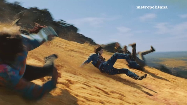 Video Reference: Sky, People in nature, Cloud, Happy, Leisure, Landscape, Wood, Recreation, Aeolian landform, Erg