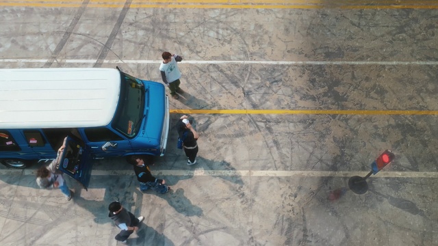 Video Reference: Asphalt, Automotive tire, Vehicle, Road surface, Wheel, Slope, Tire, Recreation, Sidewalk, Concrete