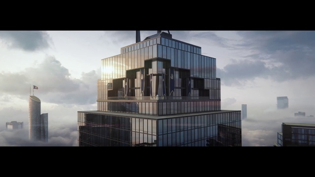 Video Reference: Cloud, Sky, Building, World, Condominium, Urban design, Skyscraper, Tower block, Commercial building, Real estate