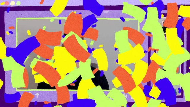 Video Reference: Colorfulness, Product, Art, Organism, Font, Rectangle, Magenta, Symmetry, Pattern, Circle