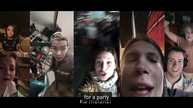 Video Reference: Smile, Flash photography, Fun, Font, Event, Happy, Movie, Photo caption, Darkness, Midnight