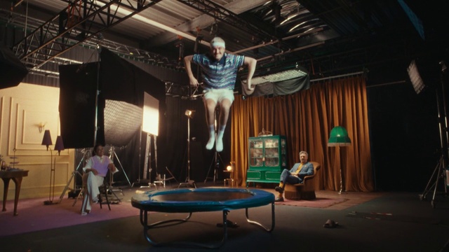 Video Reference: Entertainment, Performing arts, Flash photography, Leisure, Event, Fun, Performance art, Stage, Performance, Trampolining--Equipment and supplies