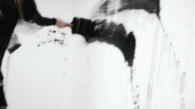 Video Reference: Gesture, Eyelash, Font, Art, Monochrome photography, Whiskers, Monochrome, Visual arts, Shadow, Fur