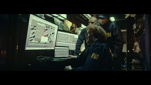 Video Reference: Flash photography, Hat, Font, Military person, Technology, Space, Event, Darkness, Job, Display device