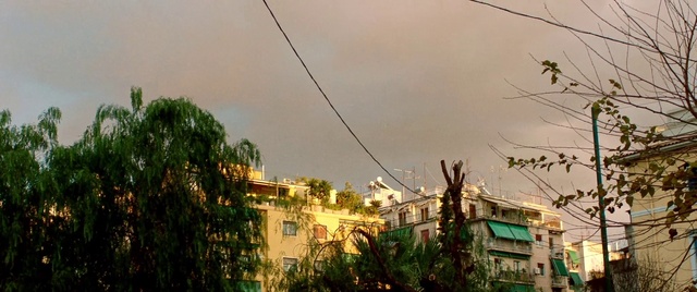 Video Reference: Cloud, Sky, Building, Window, Branch, Tree, House, Electricity, Neighbourhood, Residential area
