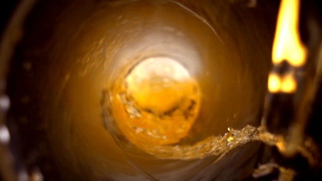Video Reference: Food, Liquid, Amber, Fluid, Dish, Cuisine, Ingredient, Circle, Close-up, Macro photography