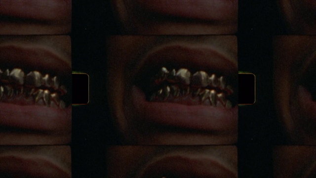 Video Reference: Tooth, Jaw, Gesture, Eyelash, Space, Wood, Darkness, Font, Carmine, Flesh