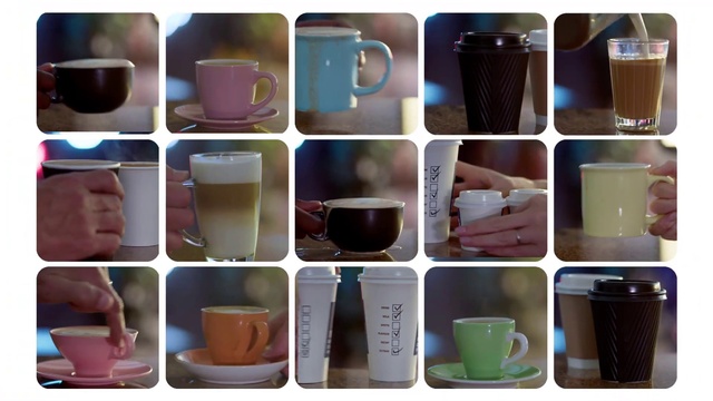 Video Reference: Tableware, Drinkware, Photograph, Green, Dishware, Purple, Cup, Light, Blue, Product