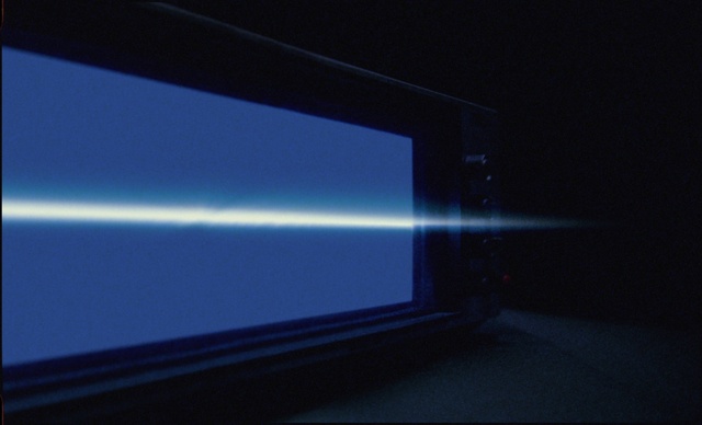 Video Reference: Automotive lighting, Electric blue, Rectangle, Space, Lens flare, Darkness, Font, Electricity, Engineering, Road