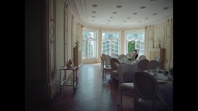 Video Reference: Table, Furniture, Window, Building, Chair, Interior design, Wood, House, Floor, Fixture